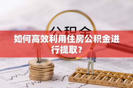 讷河如何高效利用住房公积金进行提取？
