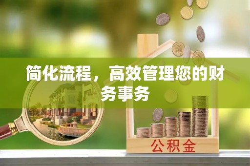 讷河简化流程，高效管理您的财务事务